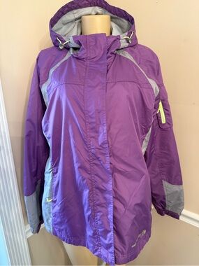 Free Country Purple Waterproof Jacket